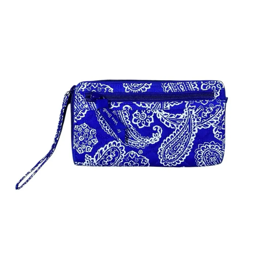 Vera Bradley Florida Gators Rain Garden Handbag Wristlet - 7”x3.5” - Picture 2 of 4